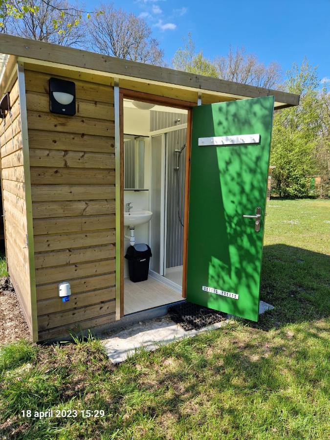 Camping Alkenhaer Appelscha Lege Kampeerplaats Met Prive Sanitair Exterior foto