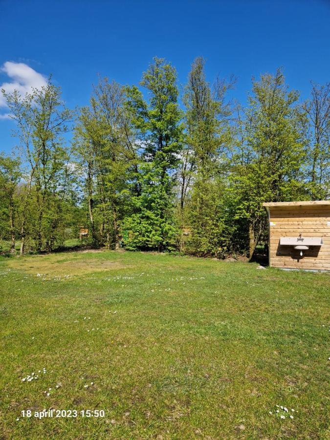 Camping Alkenhaer Appelscha Lege Kampeerplaats Met Prive Sanitair Exterior foto