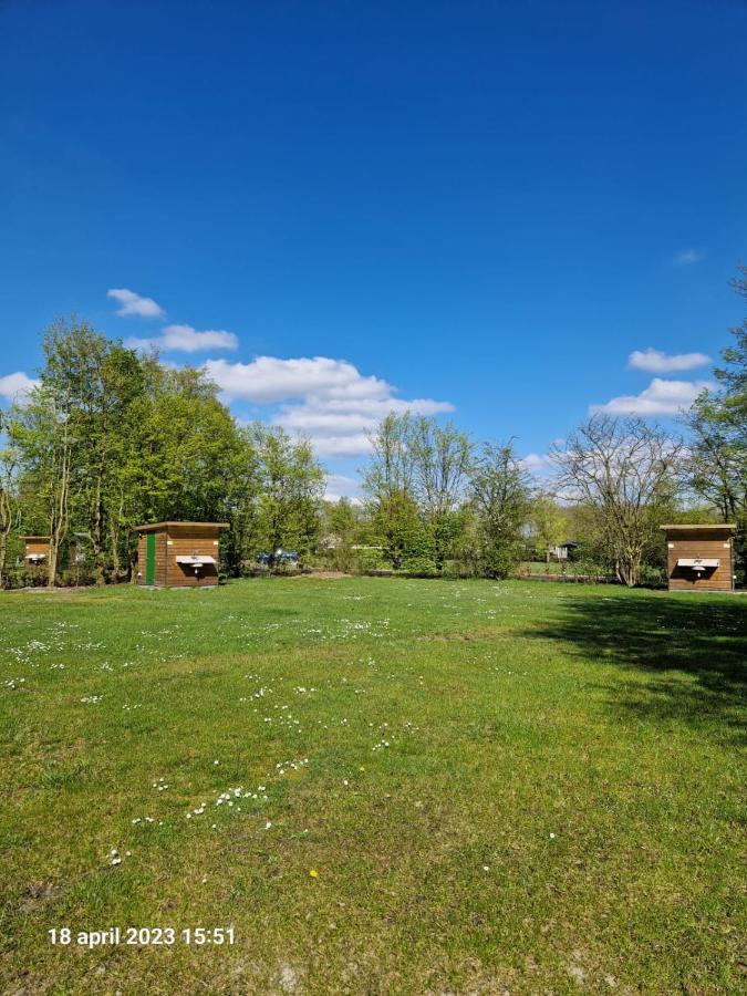 Camping Alkenhaer Appelscha Lege Kampeerplaats Met Prive Sanitair Exterior foto