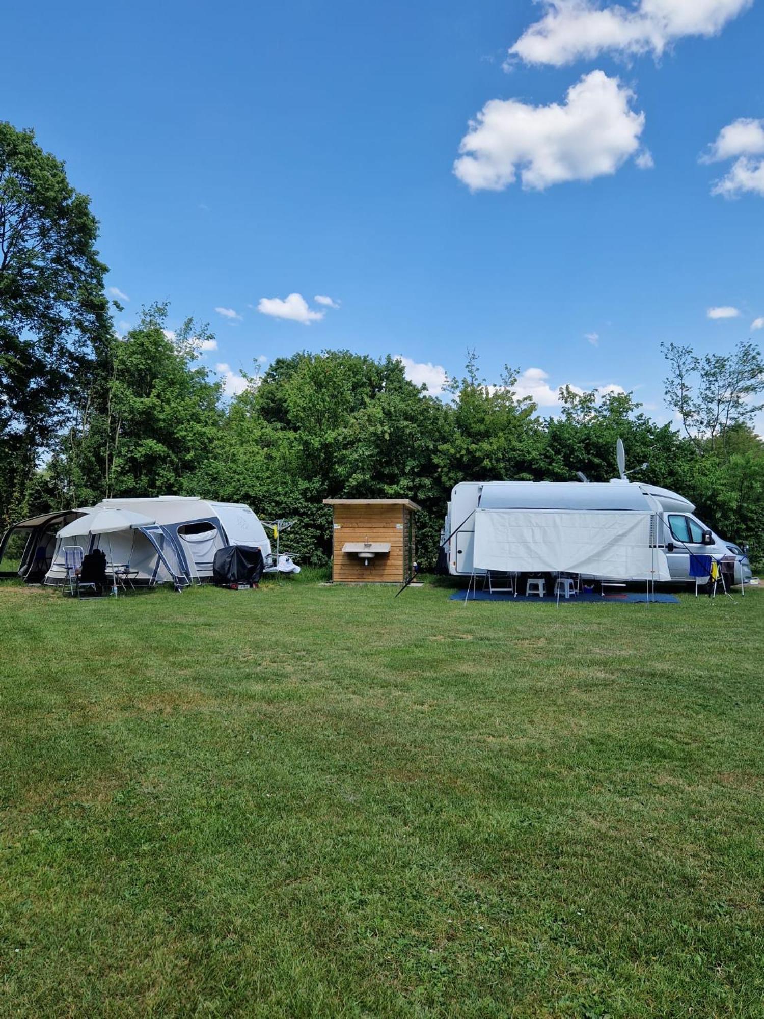 Camping Alkenhaer Appelscha Lege Kampeerplaats Met Prive Sanitair Exterior foto